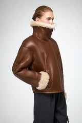 VSP - Pia - Brown Shearling Jacket