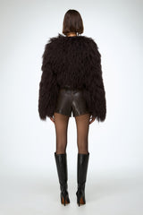 VSP - Deborah - Brown Shearling Jacket