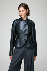 Beatriz - Schwarze Lederjacke