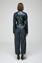 Beatriz - Schwarze Lederjacke