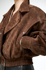 Clara - Tobacco Leather Jacket