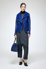 Penelope - Blaue Wolljacke