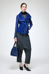 Penelope - Blaue Wolljacke
