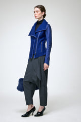 Penelope - Blaue Wolljacke