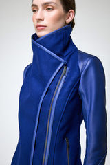Penelope - Blaue Wolljacke