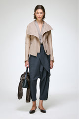 Penelope - Kamelbraune Wolljacke