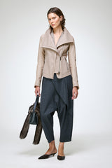 Penelope - Kamelbraune Wolljacke