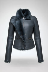 VSP - Azul - Anthracite Shearling Jacket