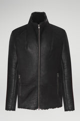 VSP - Bastien - Black Shearling Jacket