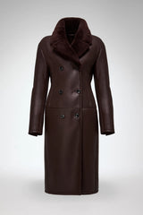 VSP - Celina - Cherry Shearling Coat