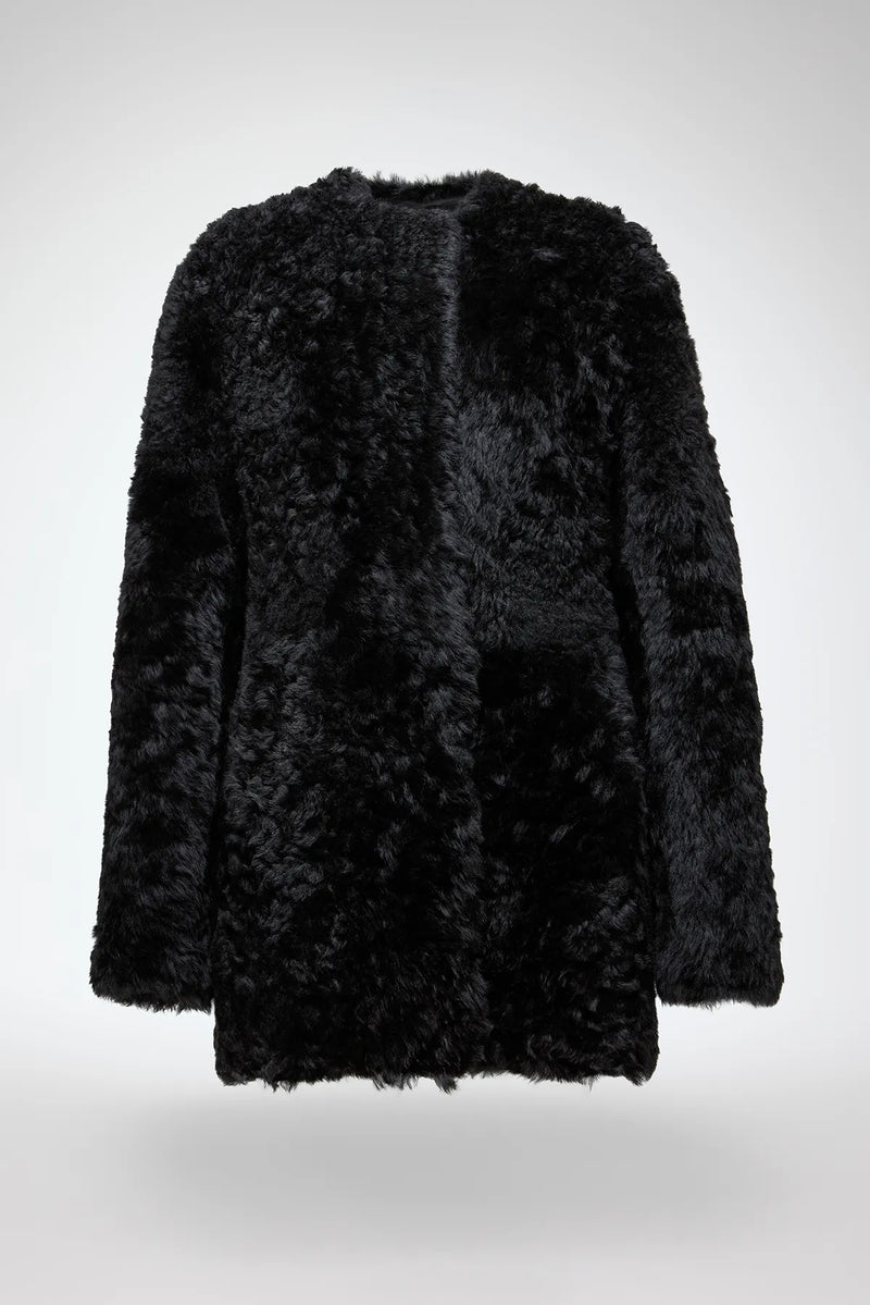 VSP - Odeline - Black Shearling Coat