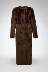 VSP - Inesse - Brown Shearling Coat