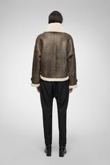 Carmen - Brown Shearling Jacket