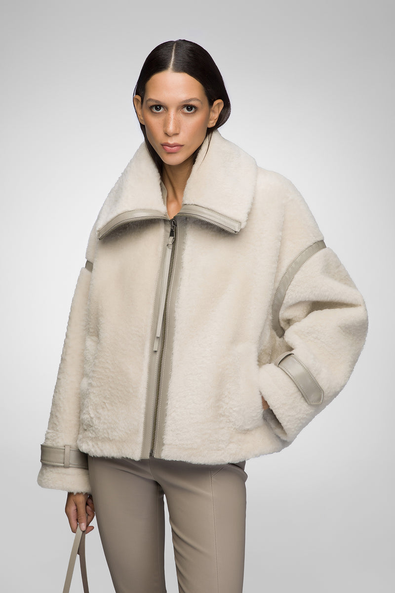 Ayla - Niobe Shearling Jacke