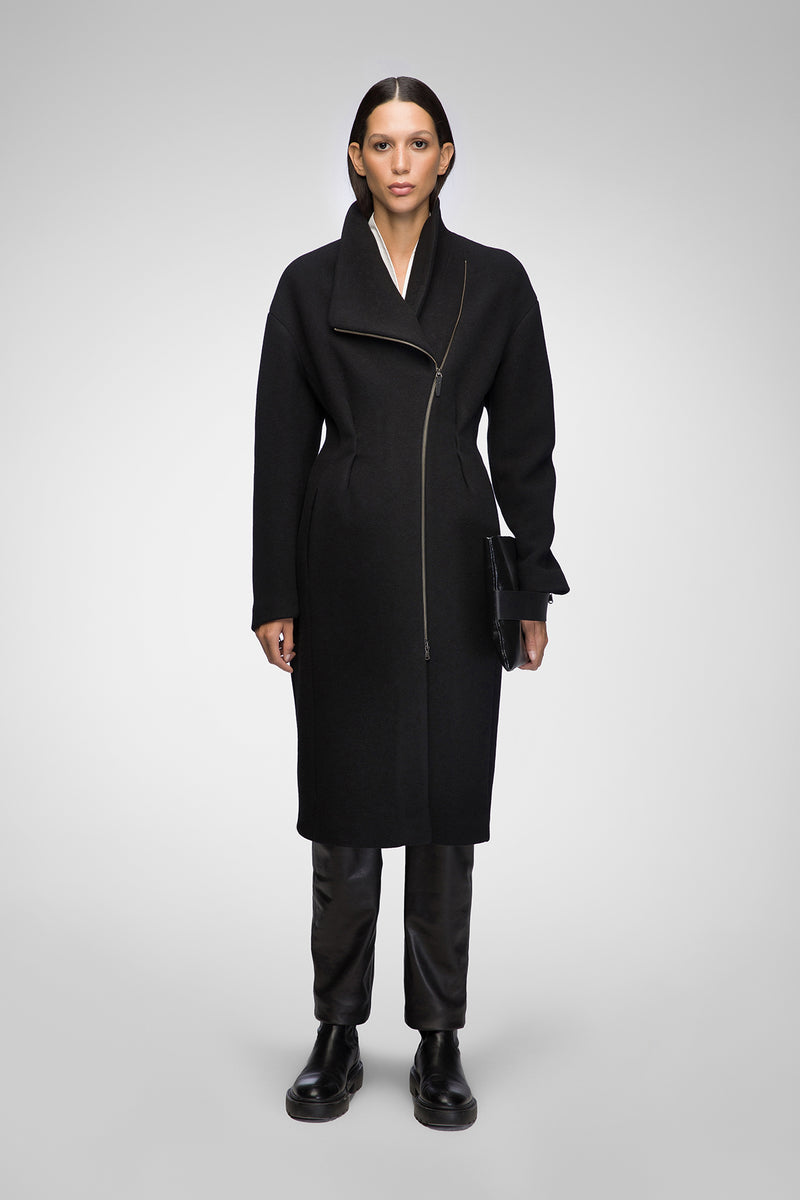 Matilde - Black Wool Coat