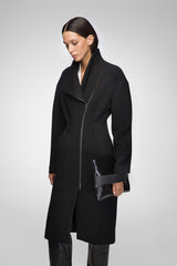 Matilde - Black Wool Coat