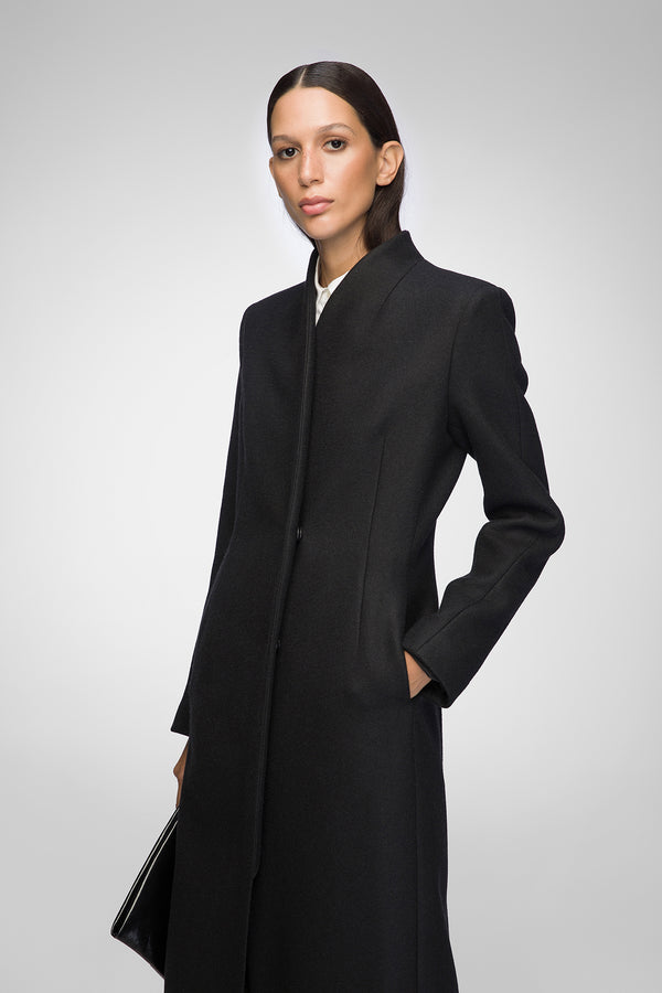 Margaux - Black Wool Coat