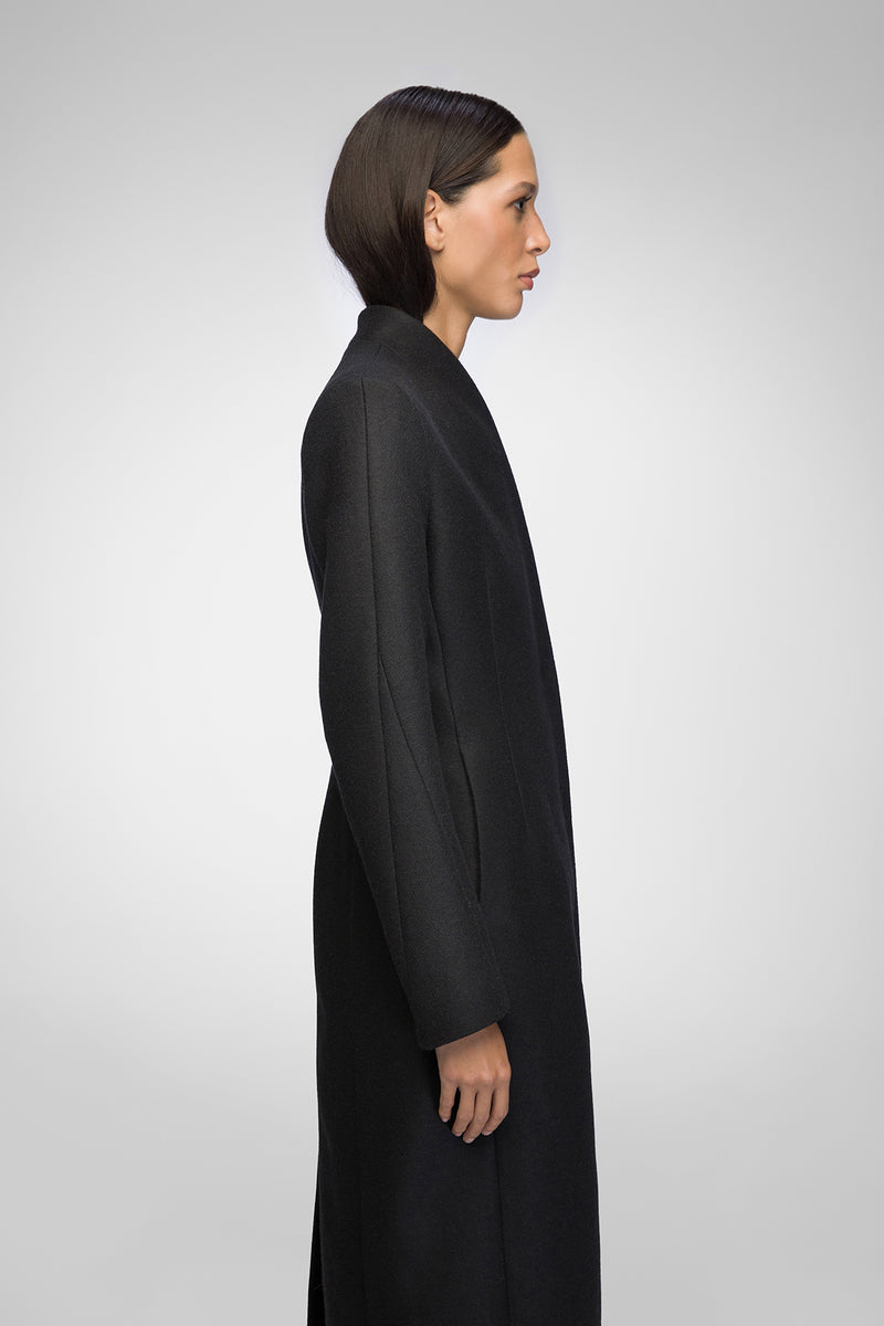 Margaux - Black Wool Coat