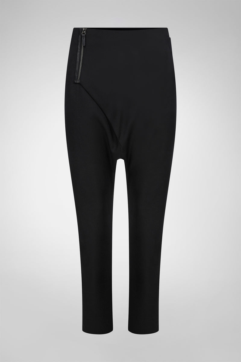 Hilda - Black Wool Pant