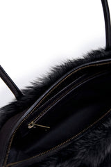 Virginia - Schwarze Ledertasche