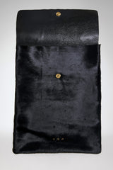 Brie - Schwarze Ledertasche
