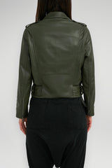 VSP - Audrey - Green Leather Jacket