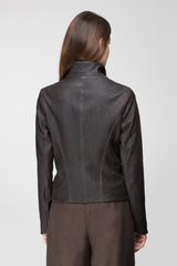 VSP - Alba - Brown Bitter Leather Jacket